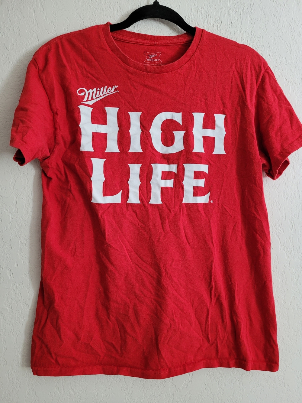 Miller High Life Men's Short Sleeve Tee - Red